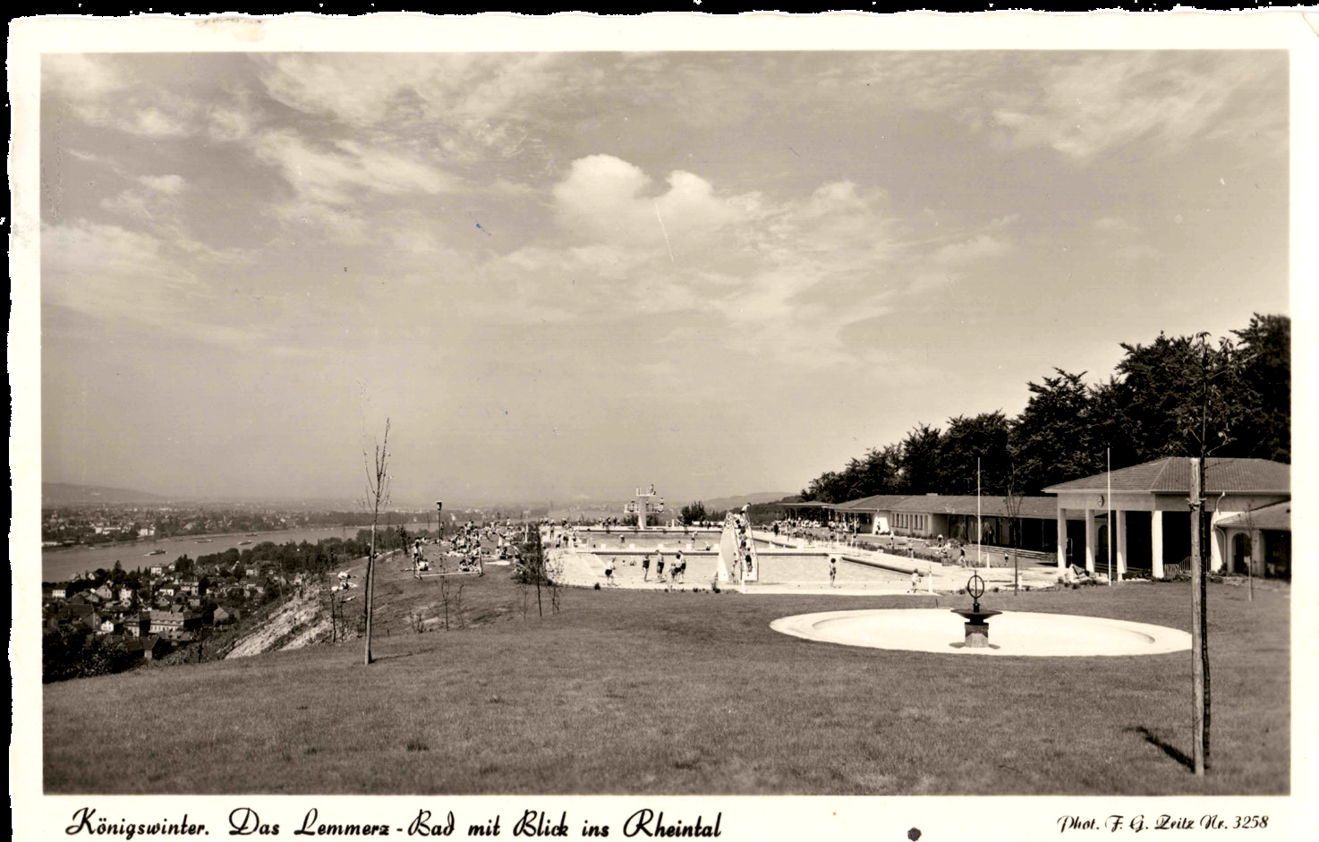 Freibad im Jahr 1953